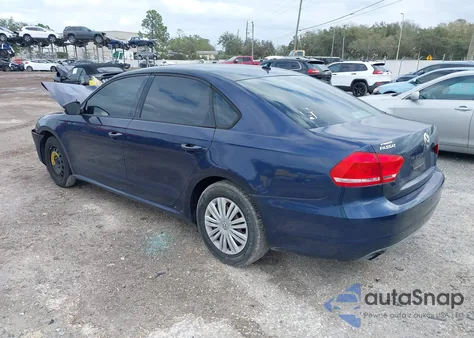 2014 Volkswagen Passat 1.8T S from USA, damaged, VIN 1VWAS7A3XEC098280